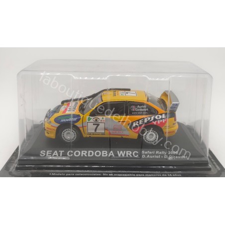 SEAT CORDOBA WRC D. AURIOL RALLY SAFARI 2000 ALTAYA ESCALA 1:43