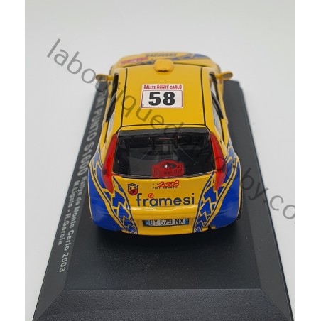 FIAT PUNTO S1600 M. LIGATO RALLYE MONTE CARLO 2003 ALTAYA ESCALA 1:43