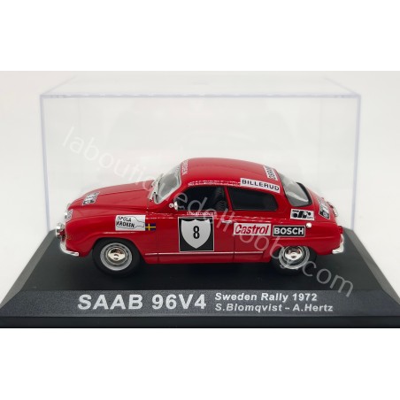 SAAB 96V4 S. BLOMQVIST RALLY SWEDEN 1972 ALTAYA ESCALA 1:43