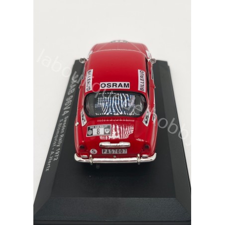 SAAB 96V4 S. BLOMQVIST RALLY SWEDEN 1972 ALTAYA ESCALA 1:43