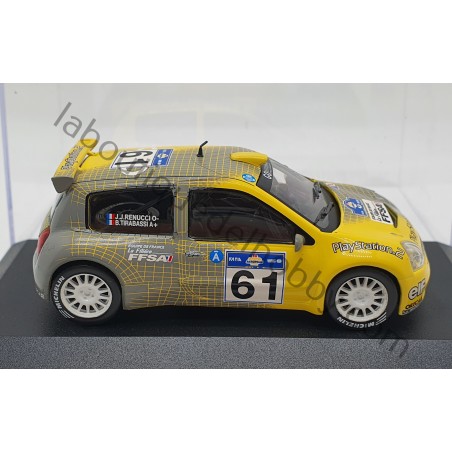 RENAULT CLIO S1600 B. TIRABASSI RALLY ACROPOLIS 2003 ALTAYA ESCALA 1:43