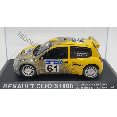 RENAULT CLIO S1600 B. TIRABASSI RALLY...