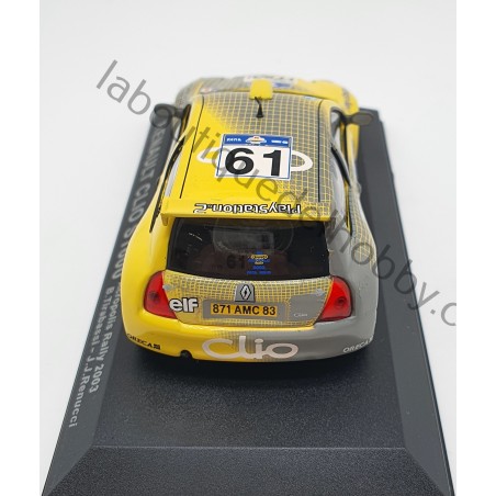 RENAULT CLIO S1600 B. TIRABASSI RALLY ACROPOLIS 2003 ALTAYA ESCALA 1:43