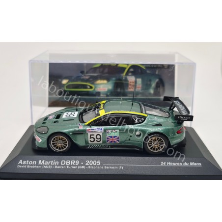 ASTON MARTIN DBR9 BRABHAM-TURNER-SARRAZIN LE MANS 2005 ALTAYA ESCALA 1:43