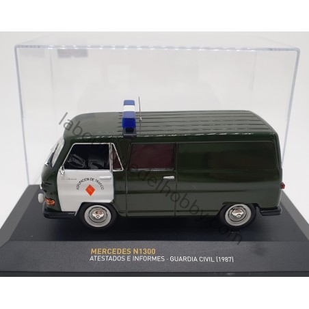 MERCEDES N1300 ATESTADOS E INFORMES GUARDIA CIVIL 1987 ALTAYA ESCALA 1:43