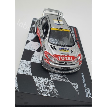 PEUGEOT 206 WRC D. AURIOL RALLY CATALUNYA 2001 ALTAYA ESCALA 1:43