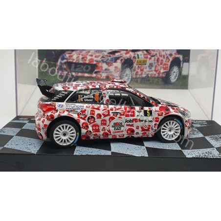 HYUNDAI I20 R5 T. NEUVILLE RALLY YPRES 2018 ALTAYA ESCALA 1:43