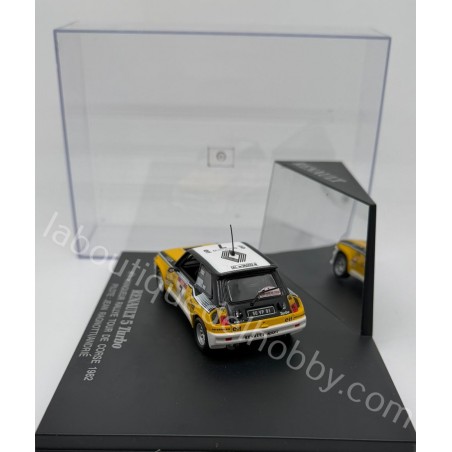 RENAULT 5 TURBO J. RAGNOTTI TOUR DE CORSE 1982 UNIVERSAL HOBBIES ESCALA 1:43