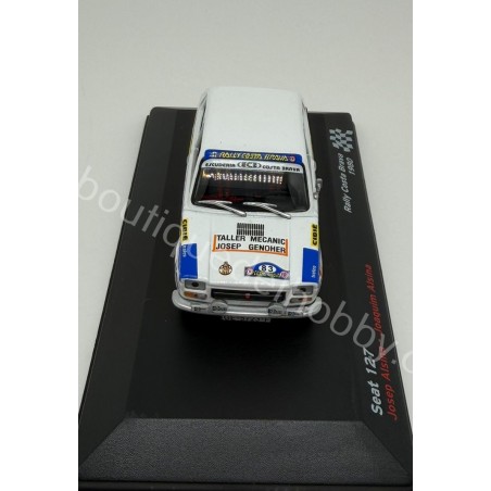 SEAT 127 J. ALSINA RALLY COSTA BRAVA 1980 ALTAYA ESCALA 1:43