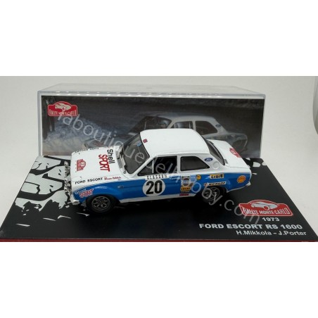 FORD ESCORT RS 1600 H. MIKKOLA RALLYE MONTE CARLO 1973 ALTAYA ESCALA 1:43