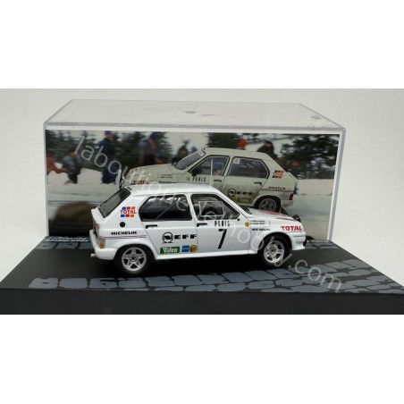 CITROEN VISA 1000 PISTES J. ANDRUET RALLY MONTE CARLO 1985 ALTAYA ESCALA 1:43