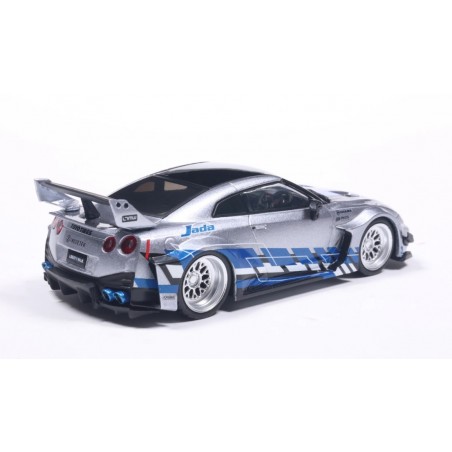 NISSAN SKYLINE GT-R R35 LIBERTY WALK SILHOUETTE 2020 SOLIDO ESCALA 1:43