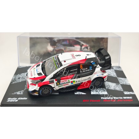 TOYOTA YARIS WRC O. TANAK RALLY CHILE 2019 ALTAYA ESCALA 1:43