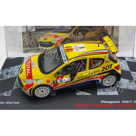 PEUGEOT 207 S2000 T. NEUVILLE TOUR CORSE 2011 ALTAYA ESCALA 1:43