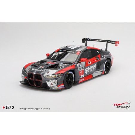 BMW M4 (G82) GT3 PAUL MILLER RACING SEBRING 2024 TOP SPEED ESCALA 1:18