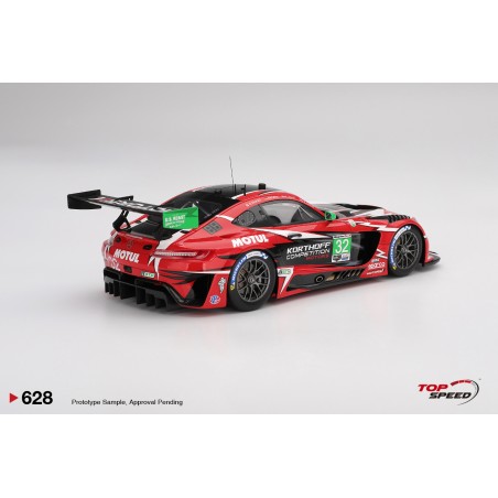 MERCEDES AMG GT GT3 EVO KORTHOFF COMPETITION MOTORS DAYTONA 2025 TOP SPEED ESCALA 1:18