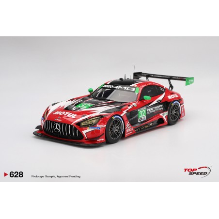 MERCEDES AMG GT GT3 EVO KORTHOFF COMPETITION MOTORS DAYTONA 2025 TOP SPEED ESCALA 1:18