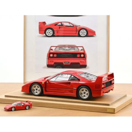 FERRARI F40 1987 NOREV ESCALA 1:12