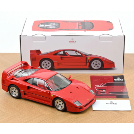 FERRARI F40 1987 NOREV ESCALA 1:12