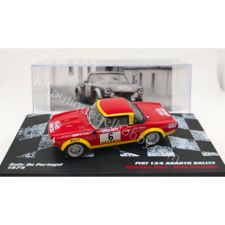 FIAT 124 ABARTH RALLYE M. ALEN RALLY PORTUGAL 1974 ALTAYA ESCALA 1:43
