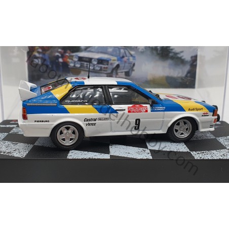 AUDI RALLYE QUATTRO S. BLOMQVIST RALLYE SAN REMO 1982 ALTAYA ESCALA 1:43