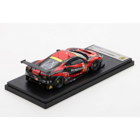 FERRARI 488 GTE INCEPTION RACING N.71 BARNICOAT-IRIBE-MILLROY LE MANS 2021 LOOKSMART ESCALA 1:43