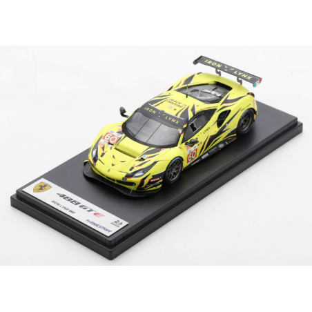 FERRARI 488 GTE IRON LYNX N.60 SCHIAVONI-BALZAN-GIAMMARIA LE MANS 2022 LOOKSMART ESCALA 1:43