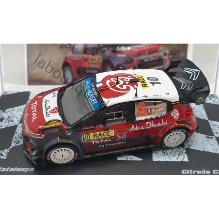 CITROEN C3 WRC S. LOEB RALLY CATALUNYA 2018 ALTAYA ESCALA 1:43