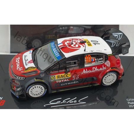 CITROEN C3 WRC S. LOEB RALLY CATALUNYA 2018 ALTAYA ESCALA 1:43