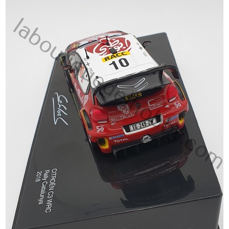 CITROEN C3 WRC S. LOEB RALLY CATALUNYA 2018 ALTAYA ESCALA 1:43