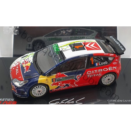 CITROEN C4 WRC HYMOTION4 S. LOEB TEST 2008 ALTAYA ESCALA 1:43