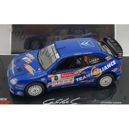 CITROEN XSARA WRC S. LOEB RALLYE ROUERGUE AVEYRON MIDI-PYRENEES 2006 ALTAYA ESCALA 1:43