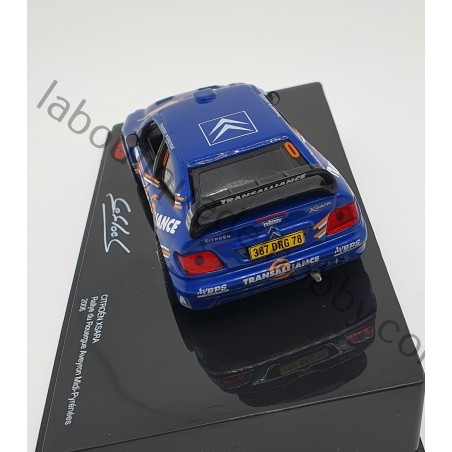 CITROEN XSARA WRC S. LOEB RALLYE ROUERGUE AVEYRON MIDI-PYRENEES 2006 ALTAYA ESCALA 1:43