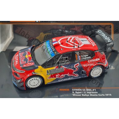 CITROEN C3 WRC S. OGIER WINNER RALLYE...