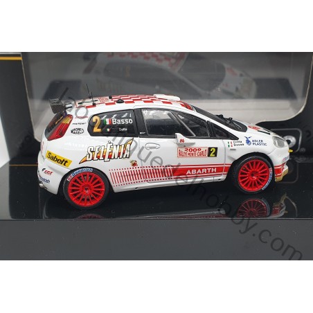 FIAT PUNTO S2000 G. BASSO 5TH RALLY MONTE CARLO 2009 IXO ESCALA 1:43