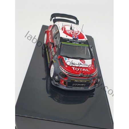 CITROEN C3 WRC K. MEEKE RALLY MONTE CARLO 2017 IXO ESCALA 1:43