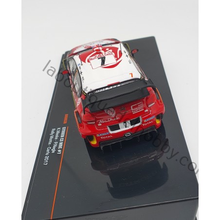 CITROEN C3 WRC K. MEEKE RALLY MONTE CARLO 2017 IXO ESCALA 1:43