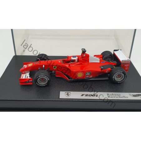 FERRARI F2001 R. BARRICHELLO 2001 HOT WHEELS ESCALA 1:43